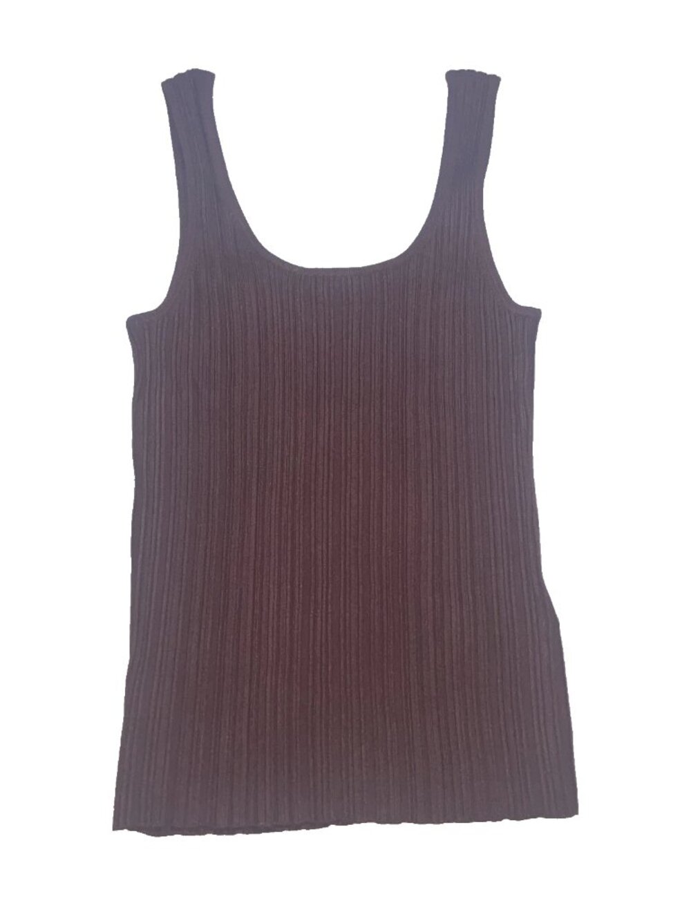 Madewell The Signature Knit Scoopneck Sweater Tank Size XS NWT Wine Burgandy